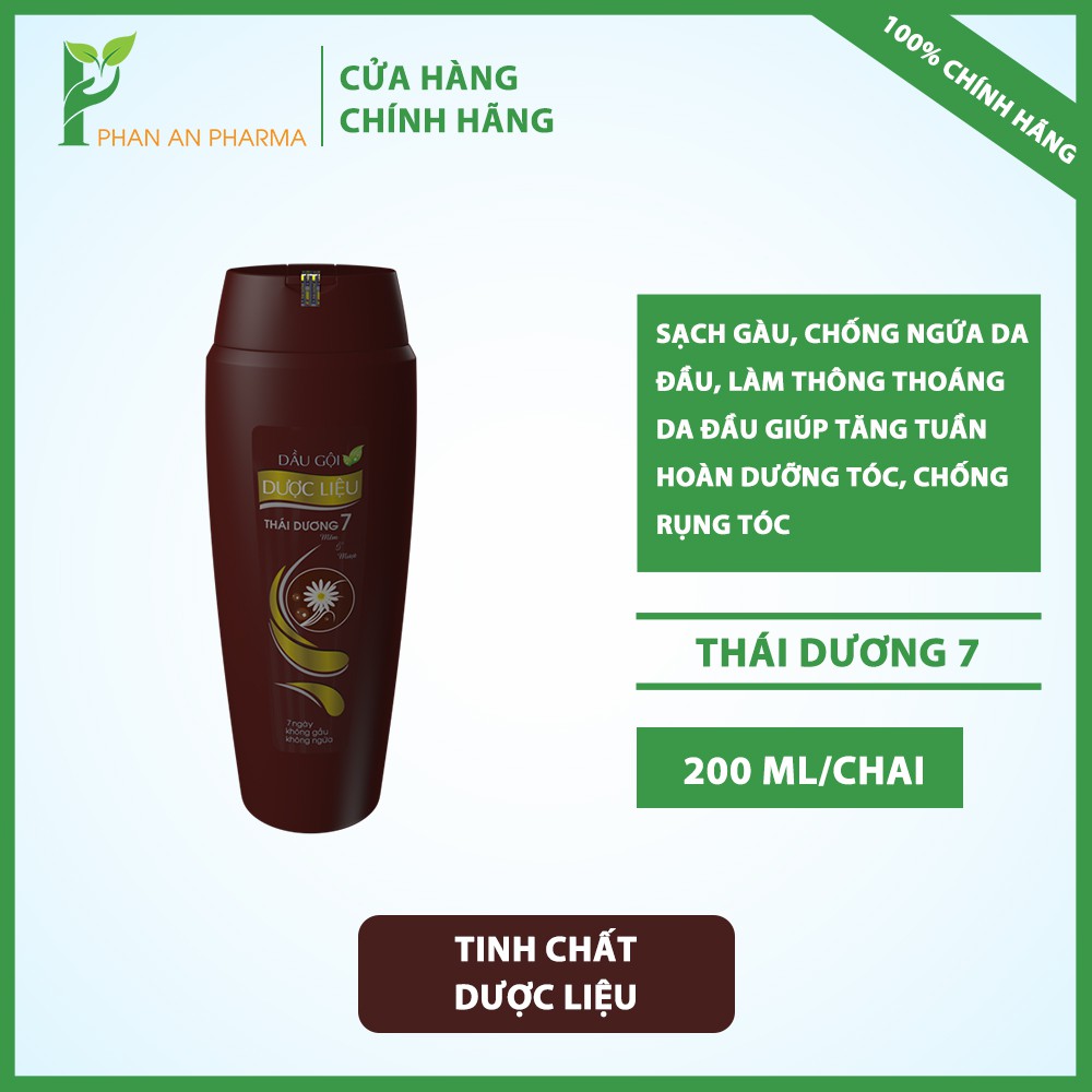 Dầu gội dược liệu thái dương 7 cn144