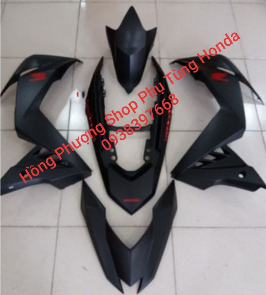 [HCM]HONDA-DÀN ÁO CHO XE WINNER 5 MÓN ( Có Đủ Màu ) Zin Chính Hãng