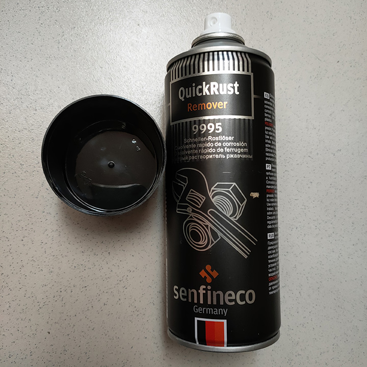Dung dịch tẩy gỉ nhanh hiệu senfineco 9995, 450ml