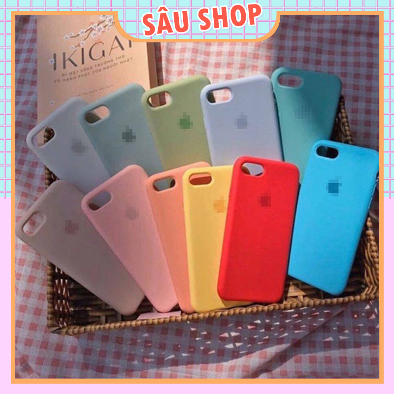 Ốp lưng iphone - ốp chống bẩn nhiều màu bán chạy -sâu shop