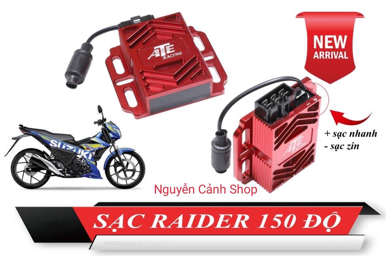 cục sạc xe raider độ thích hộp cho xe đi đèn trợ sáng