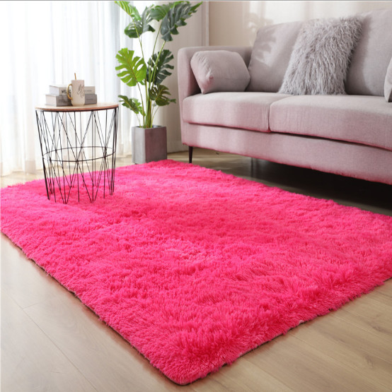 Thảm lông trơn trải sàn cao cấp kích thước 1m6 x 2m