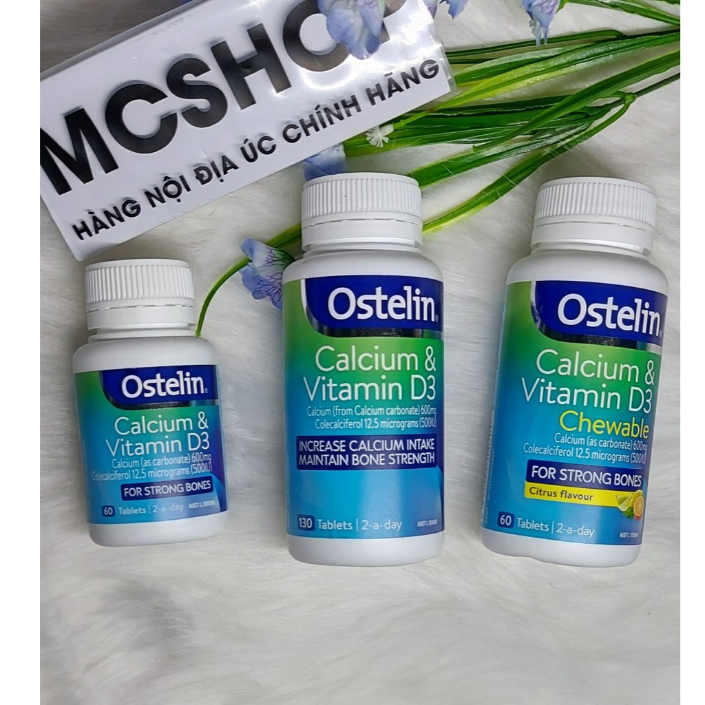 CANXI VITAMIN D3 OSTENLIN ÚC (date 2022)