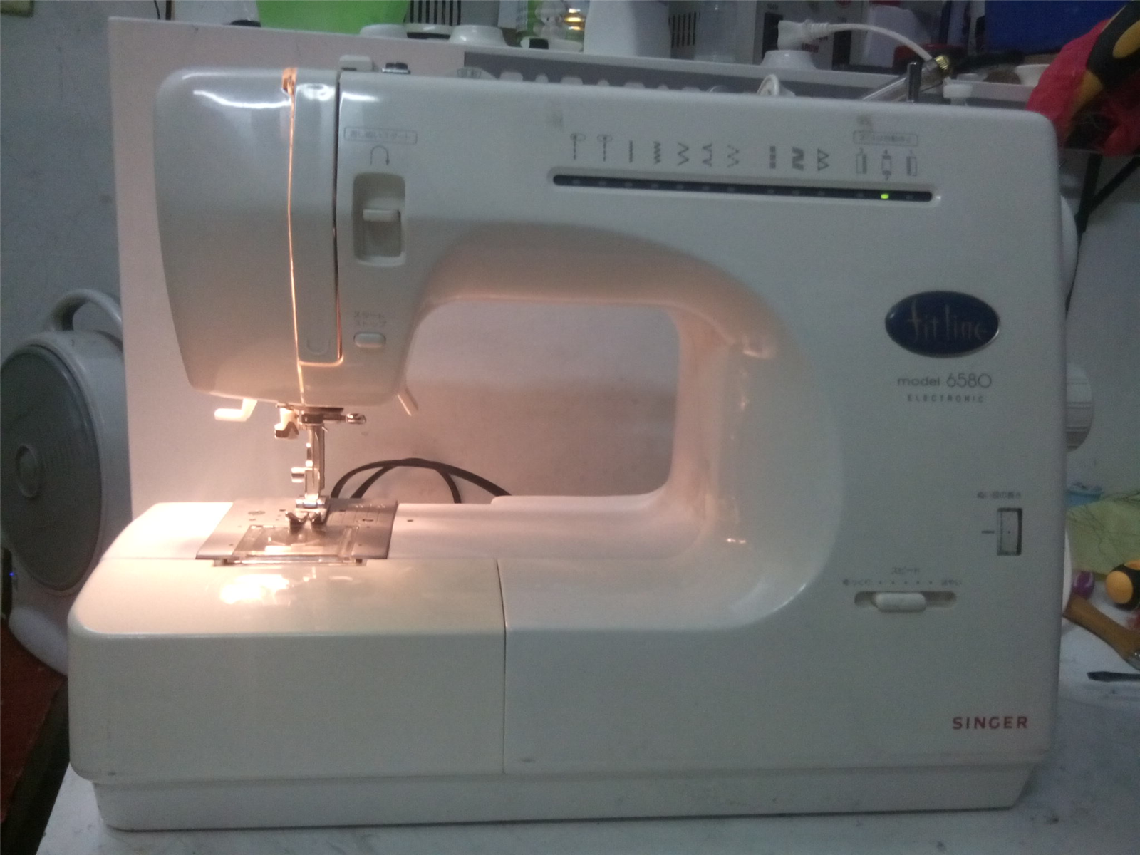 Máy may gia đình Singer fitline 6580 Nhật bãi 0974867703