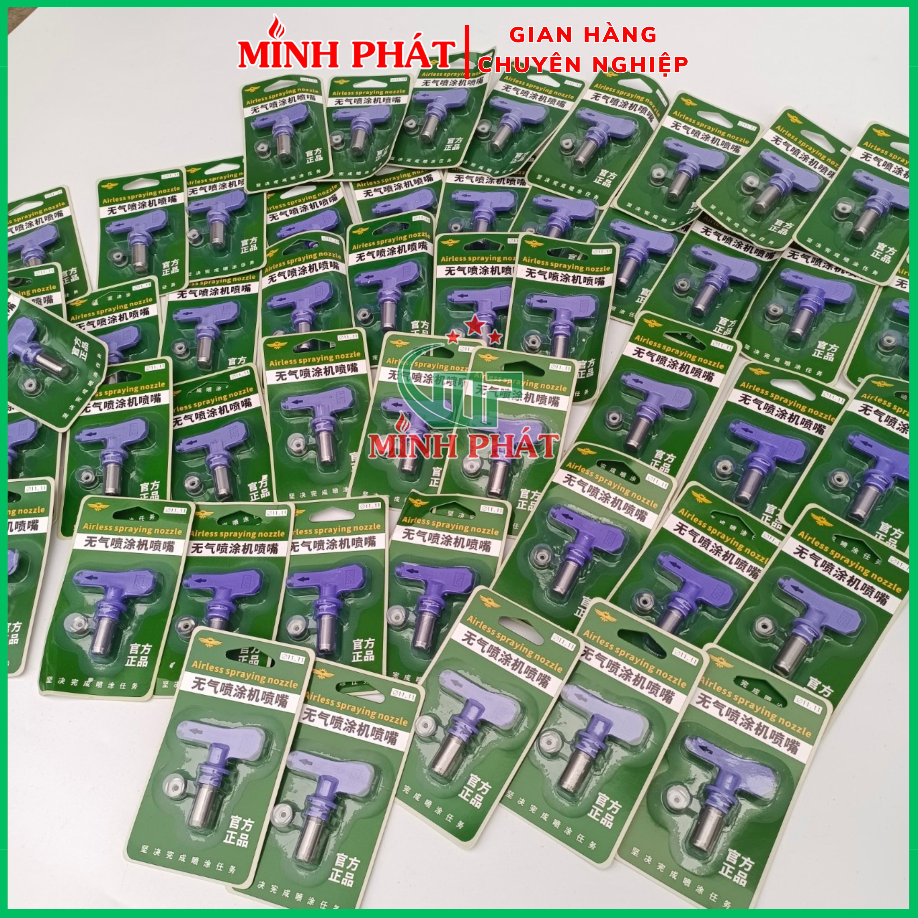 Béc Phun Sơn - Béc Phun Bột Trét Minh Phát