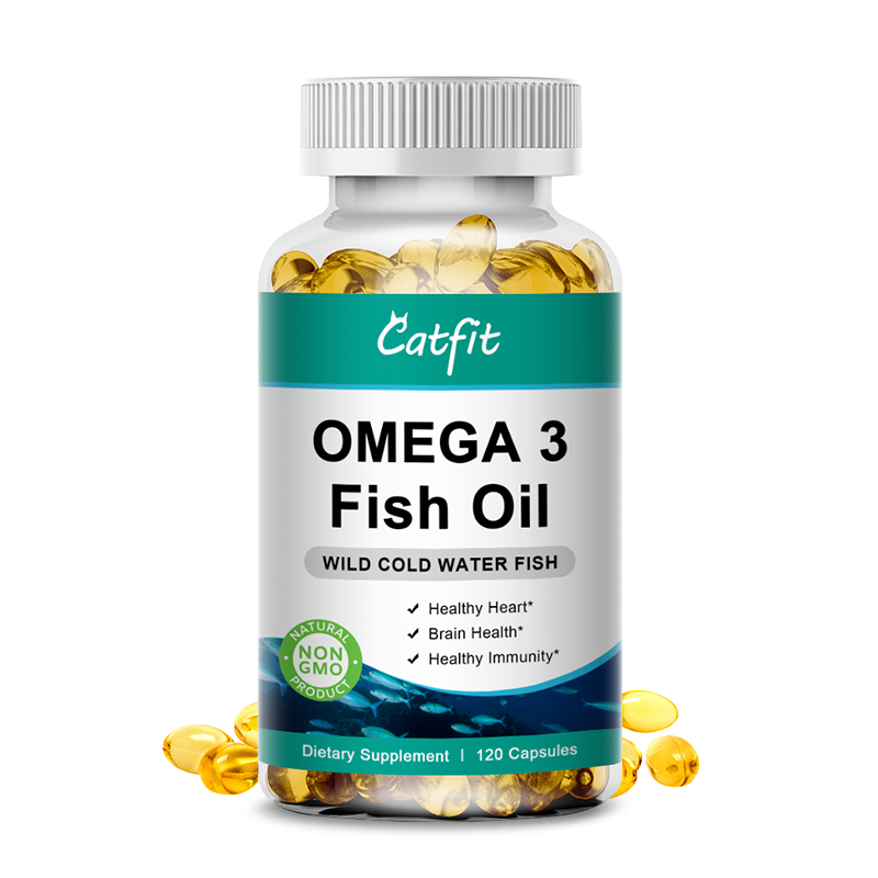 Gel dầu cá biển sâu Catfit Omega3 giàu Dha và Epa & cải thiện trí nhớ &