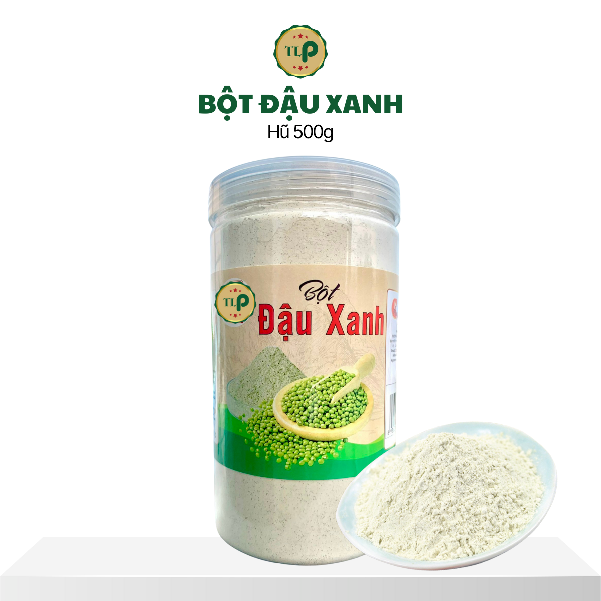 Bột Đậu Xanh Tân Lộc Phát Hũ 500g