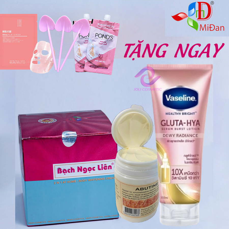 Kem Body Bạch Ngọc Liên & Kích Trắng Abutine 3C3 - Vaseline
