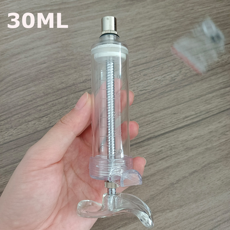 30ml xilanh ống tiêm xi lanh cho thú y, xilanh meka bơm tiêm thép nhựa cao cấp chính hàng