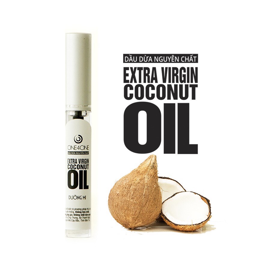 [HCM]Mascara Dưỡng Mi Dầu Dừa Nguyên Chất One4One