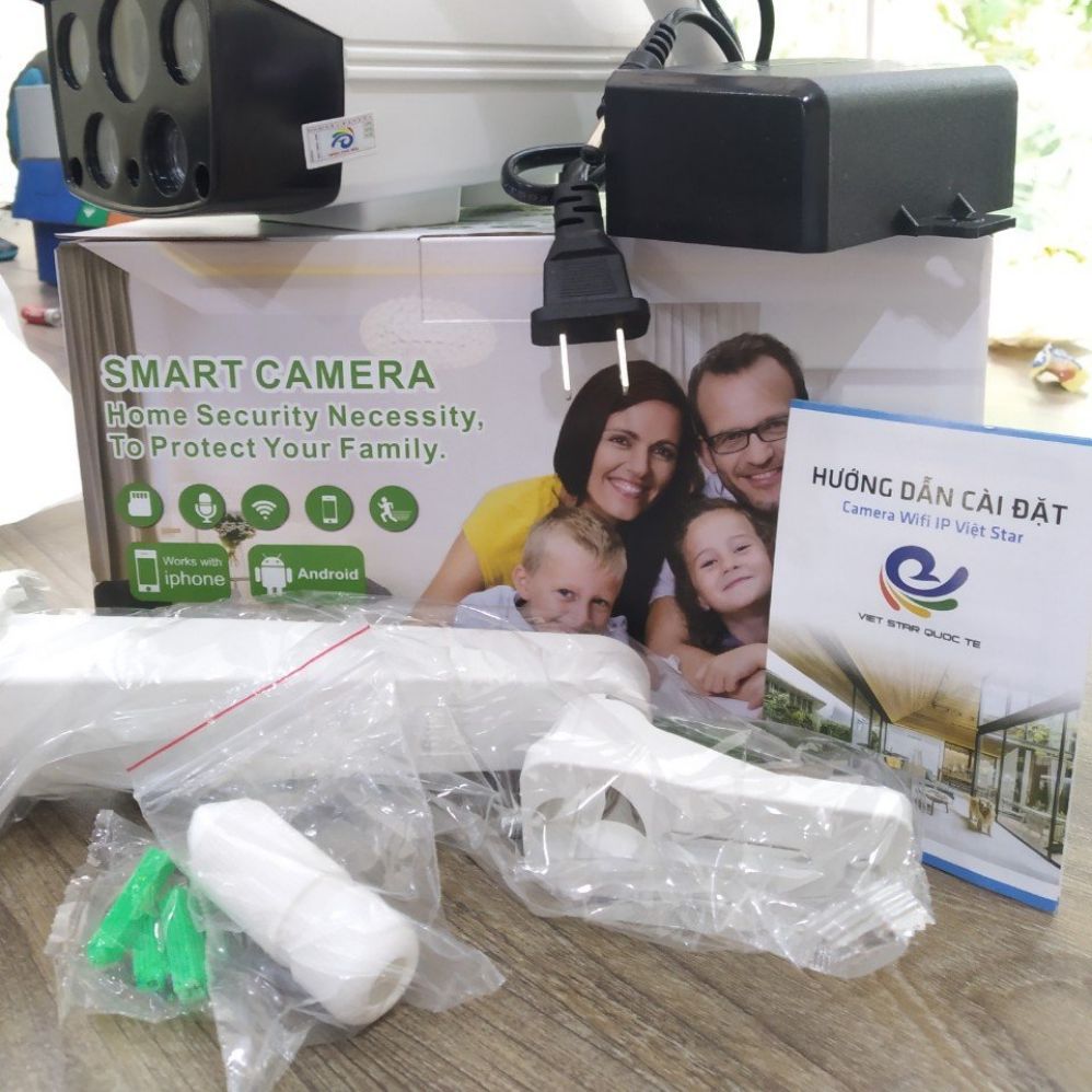 Nguồn camera ip wifi quan sát yoosee zq25m độ phân giải 2.0mpx