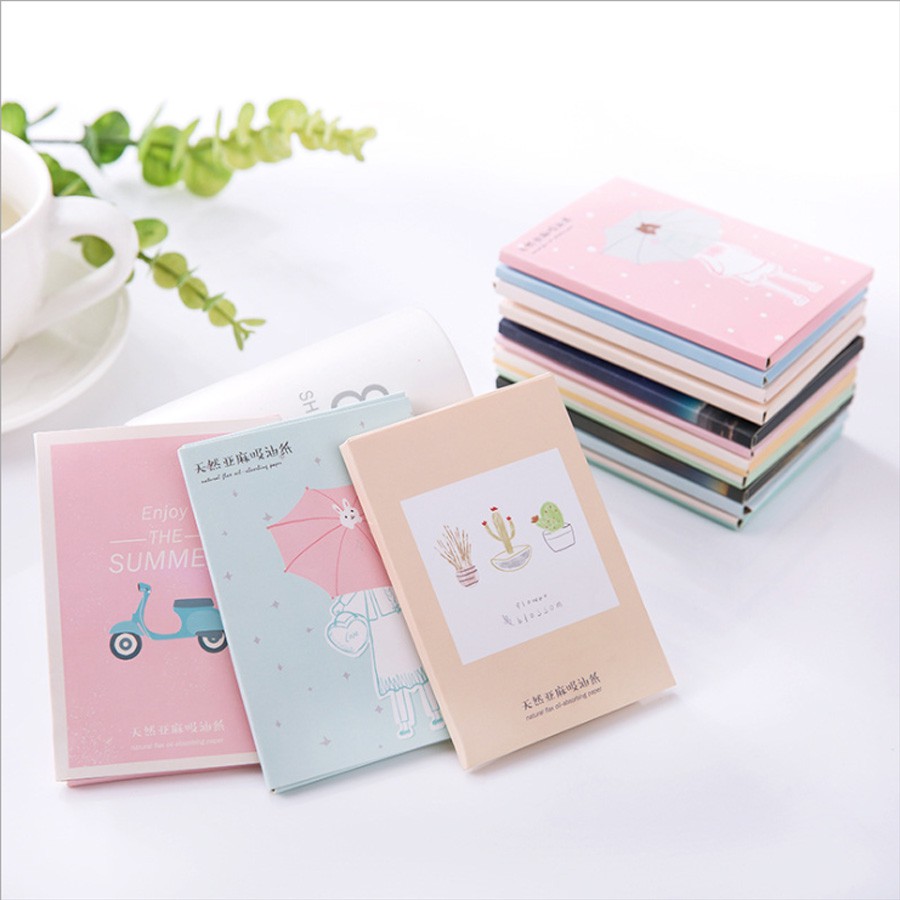 Gói 50 miếng giấy thấm dầu