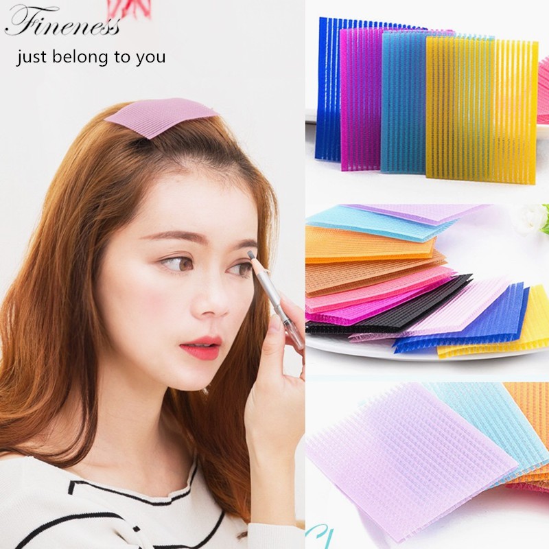 Combo 2 Miếng dán cố định tóc mái tự dính giúp trang điểm rửa mặt cỡ lớn màu đen ( gói 2 chiếc)