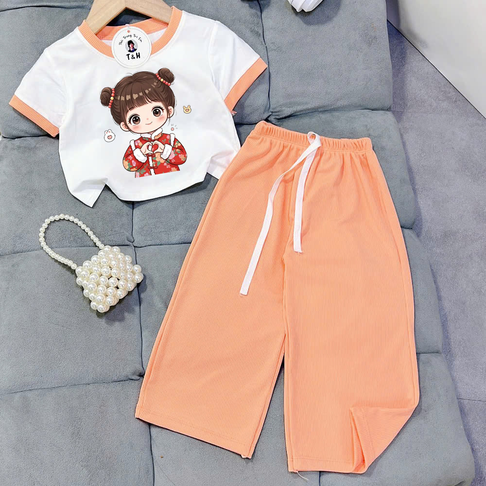 👕👖 ĐỒ BỘ BÉ GÁI – CHO BÉ THÊM ĐÁNG YÊU VÀ THOẢI MÁI 🌸 12-40kg IP388