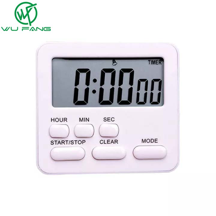 WUFNAG Đồng hồ bấm giờ canh thời gian nấu ăn cho nhà bếp màn hình LCD Kỹ Thuật Số-INTL