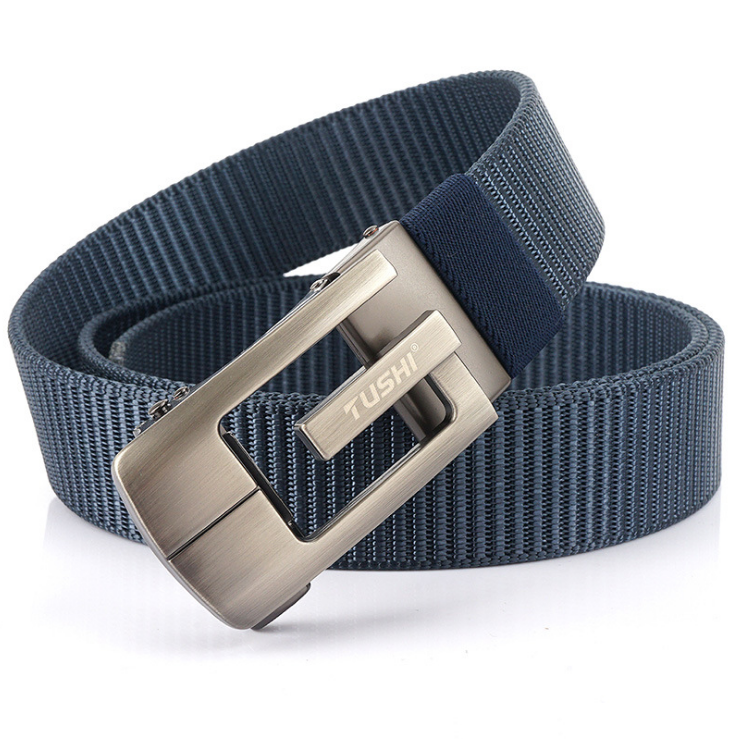 Thắt lưng Nam_Dây dù_Tushi G68 cao cấp_Khóa tự động chắc chắn, tiện lợi - Dây nịt Nam vải canvas siêu bền