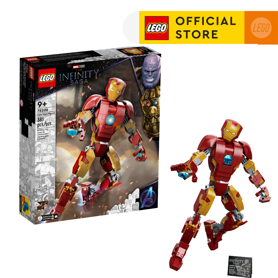 Lego super heroes 76206 đồ chơi lắp ráp mô hình người sắt