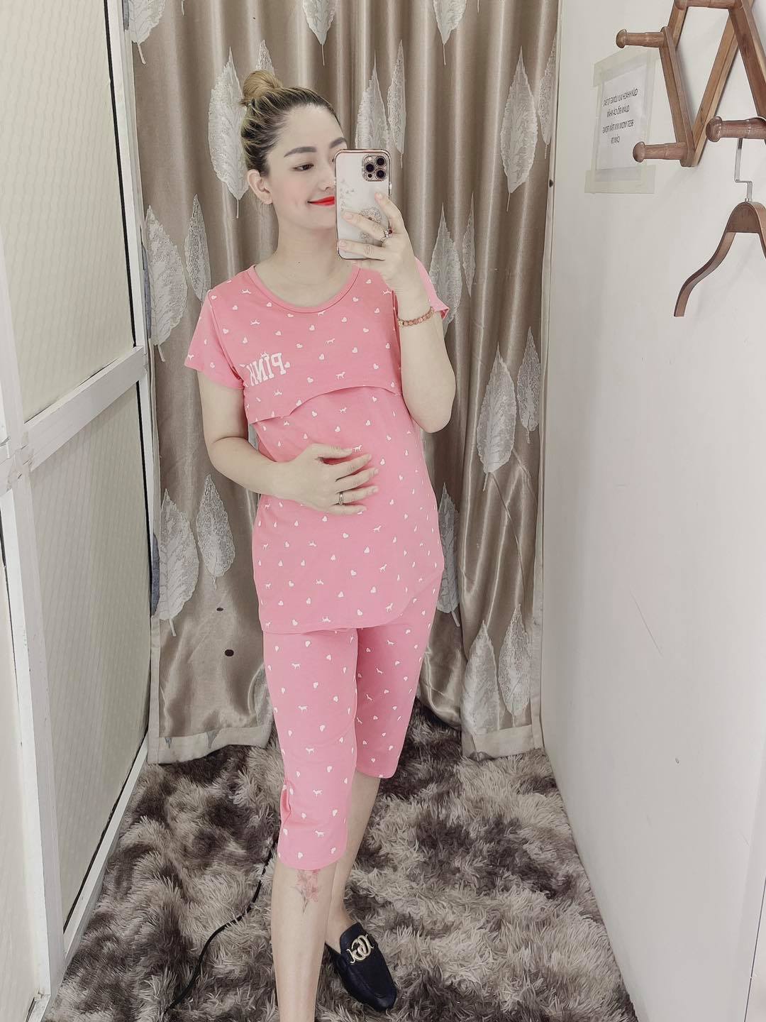 Bộ lửng bầu và sau sinh chất cotton cao cấp