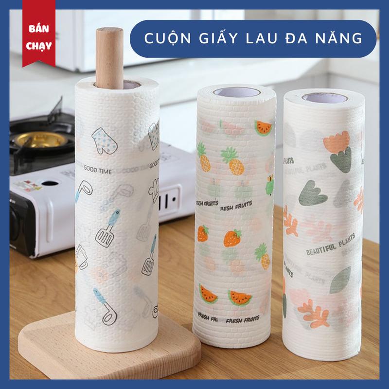 Cuộn giấy vải lau đa năng tiện dụng tmark