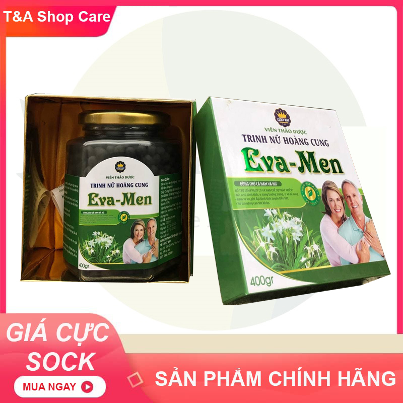 Viên thảo dược trinh nữ hoàng cung Eva-Men giảm nguy cơ u nang hộp 400gr