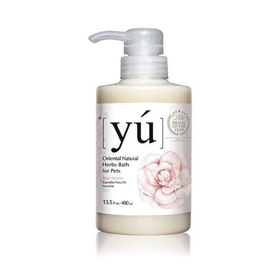 Sữa tắm yu chó mèo siêu phục hồi hương hoa trà yu camellia nourish formula 400ml