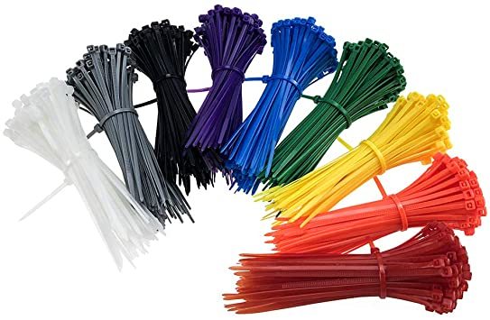Dài 15cm - Bịch 100 chiếc dây thít nhựa - Được chọn màu