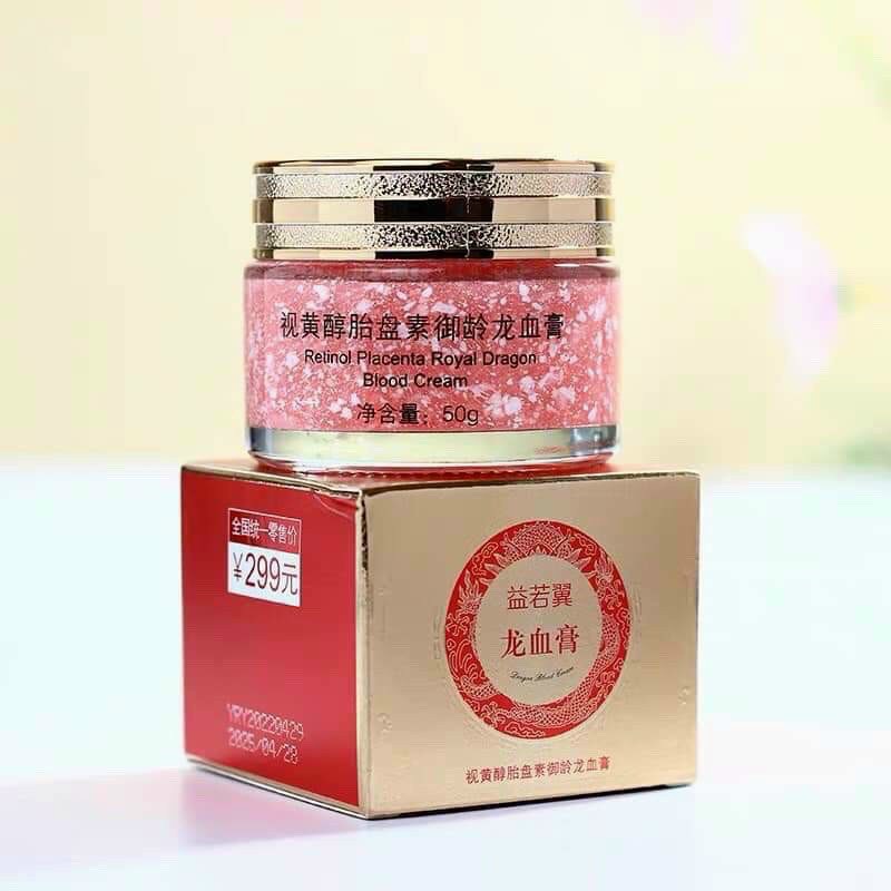Kem Huyết Rồng linh chi Dưỡng Trắng Da Chống Lão Hóa 50gr