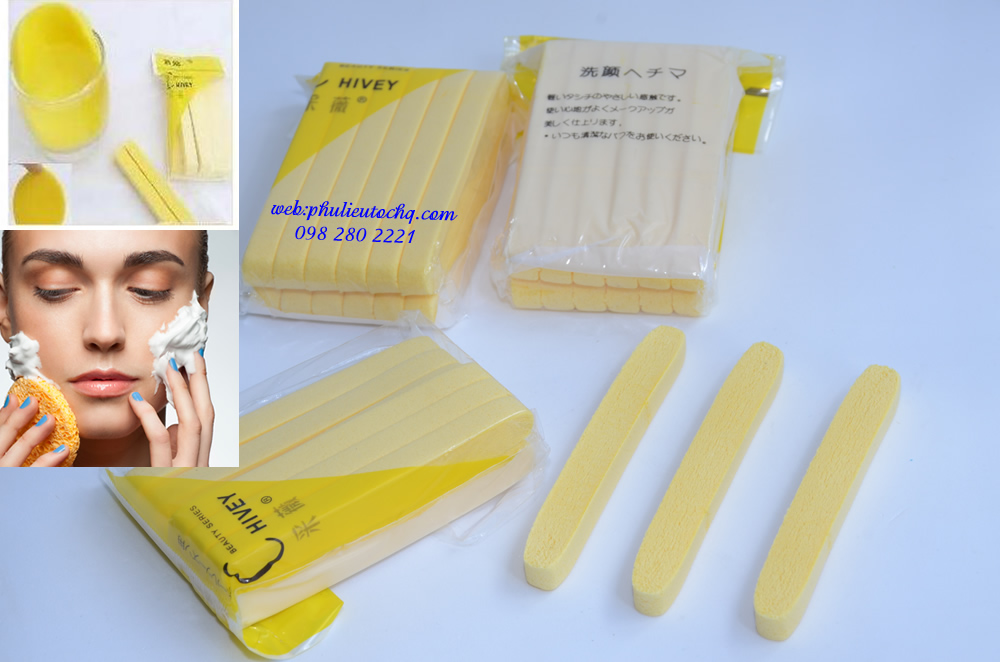 Bông rửa mặt bọt biển