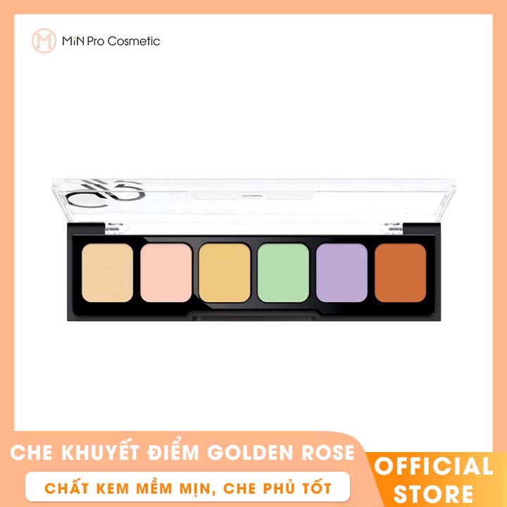 Che khuyết điểm triệt sắc Golden Rose Camouflage Cream 6 ô
