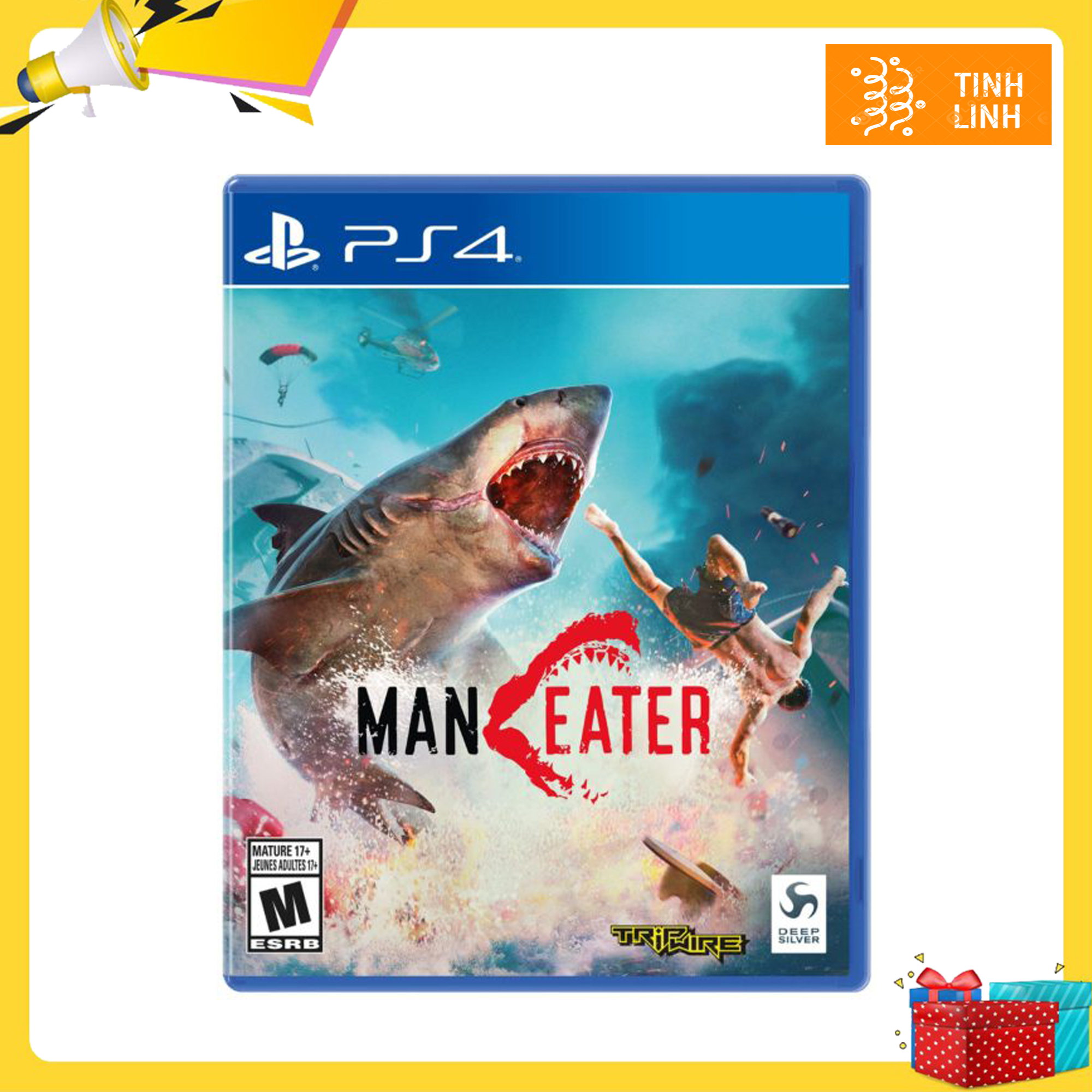 Đĩa game ps4 maneater