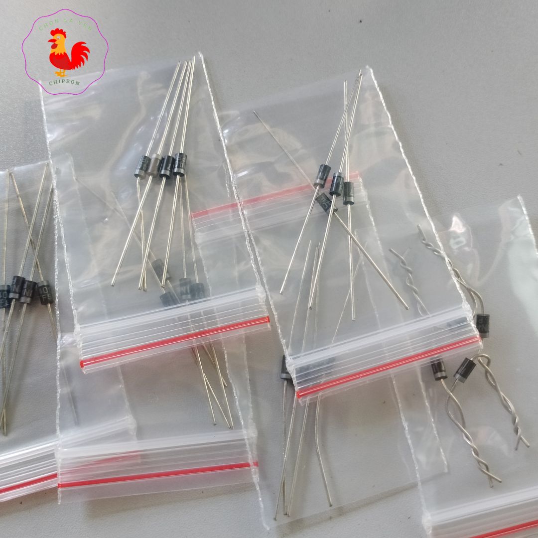 Combo bộ 4 con diode 1n4007 1a 1000v