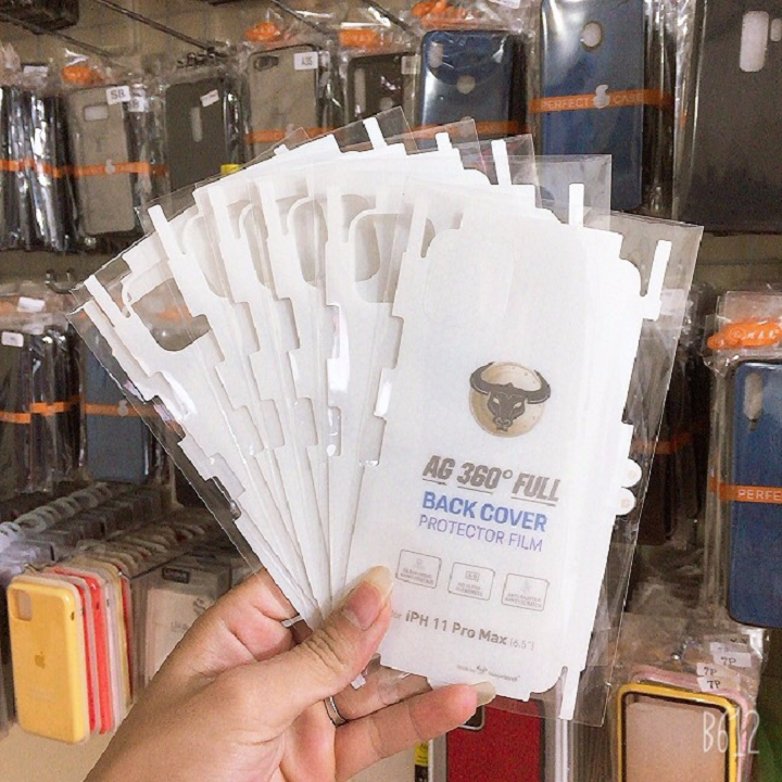 Dán ppf chính hãng ag cho iphone 11-11pro-11pro max tặng phụ kiện dán