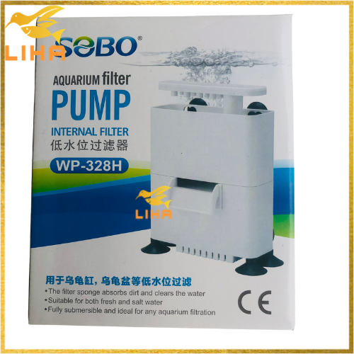 Lọc nước bể rùa sobo wp-328h - lọc chìm hồ rùa cảnh