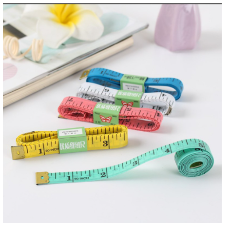 Thước dây đa năng may đồ, thước dây đo 3 vòng 150cm ,thước dây cuộn , đo vòng eo , may mặc , cuộn mini -lệ my store
