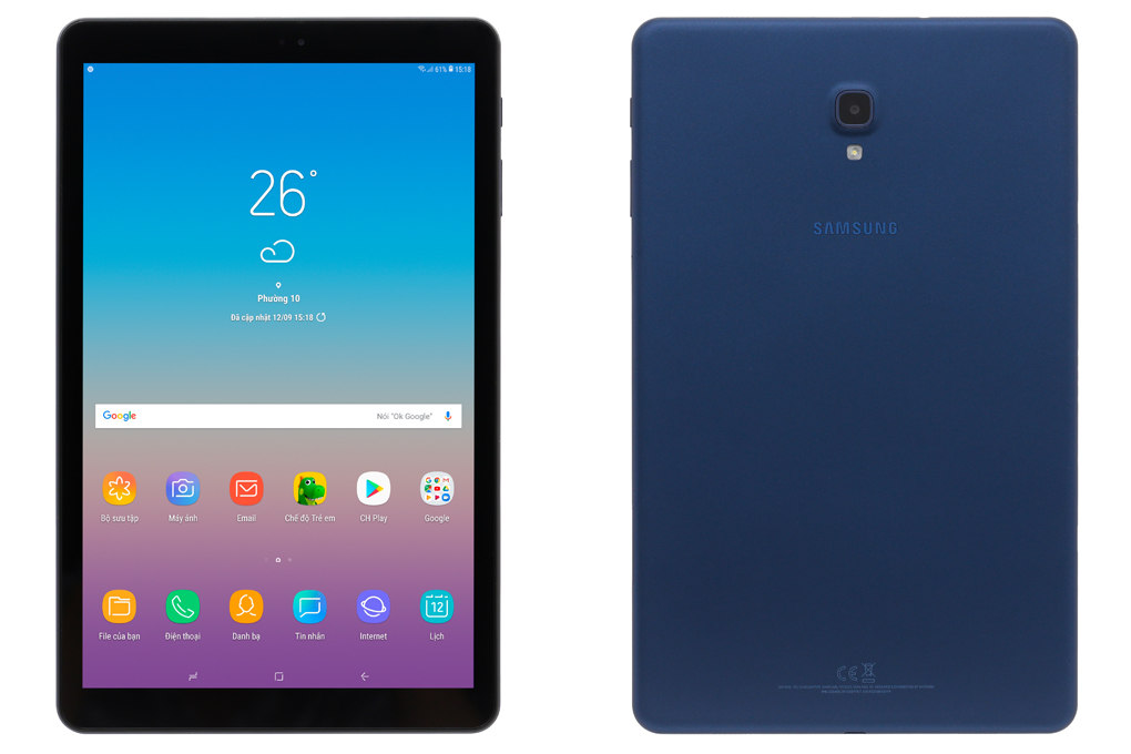 Máy tính bảng Samsung Galaxy Tab A 10.5" [Tặng ốp lưng, cường lực, đế dựng] (add sẵn 2 pm vip tienganh123 luyenthi123 bản quyền trọn đời máy)