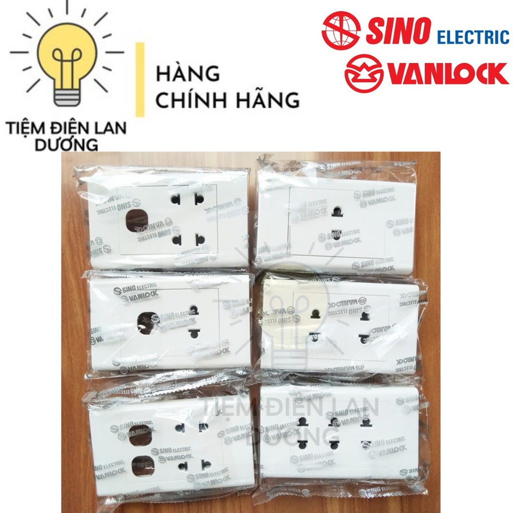 [HCM]Mặt ổ cắm SINO VANLOCK S18-DIENGIATOT