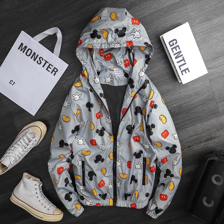 Áo Khoác Dù 3D Nam Nữ Họa Tiết Hoạt Hình Hàng Loại 1 Cao Cấp  Mới Nhất 1