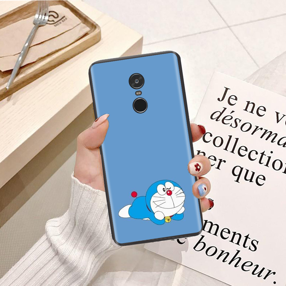 Ốp lưng điện thoại xiaomi redmi 7a / redmi note 4 / redmi note 4x / redmi note 5 pro / redmi note 5a / redmi note 5a prime viền dẻo tpu bst doremon vui nhộn