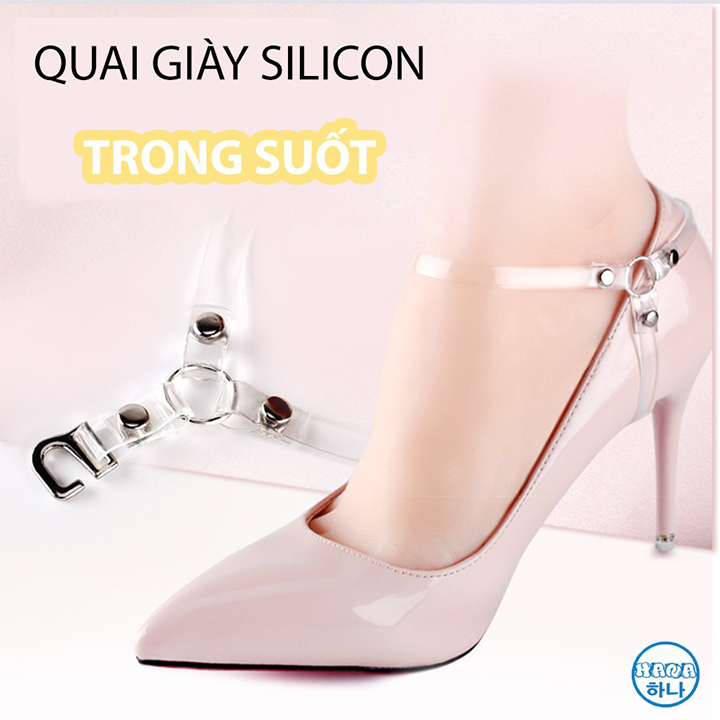 [HCM]Quai giày chống rộng chống tuột gót chân phụ kiện trang trí thay thế lót gót giày rộng mang được nhiều kiểu nhiều màu - 2