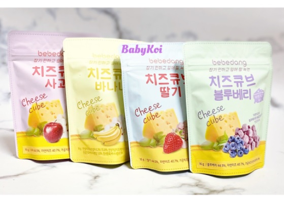 Phô mai hoa quả khô sấy lạnh bebedang hàn quốc cho bé