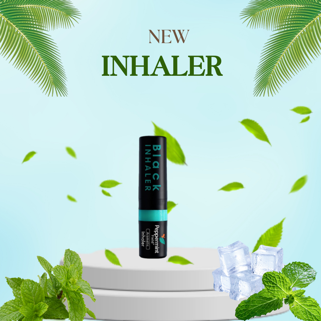 Ống Hít Mũi 2 Đầu Black Inhaler Peppermint Field Thái Lan