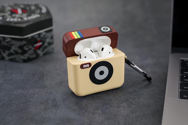 Airpods pro case ốp bảo vệ cho airpods pro hình pro insta