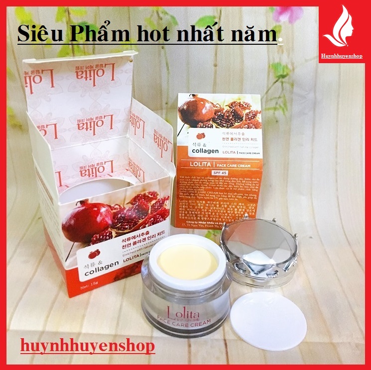 [HCM][chính hãng] Kem lolita dưỡng trắng da giảm thâm nám hàn quốc hộp 15g date mới