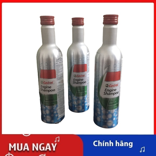 Dung dịch súc rửa động cơ ô tô máy xăng và ô tô máy dầu diesel castrol engine shampoo 300ml