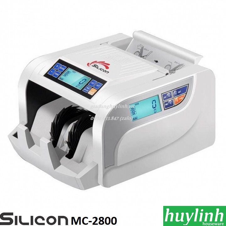 Máy đếm tiền silicon mc-2800