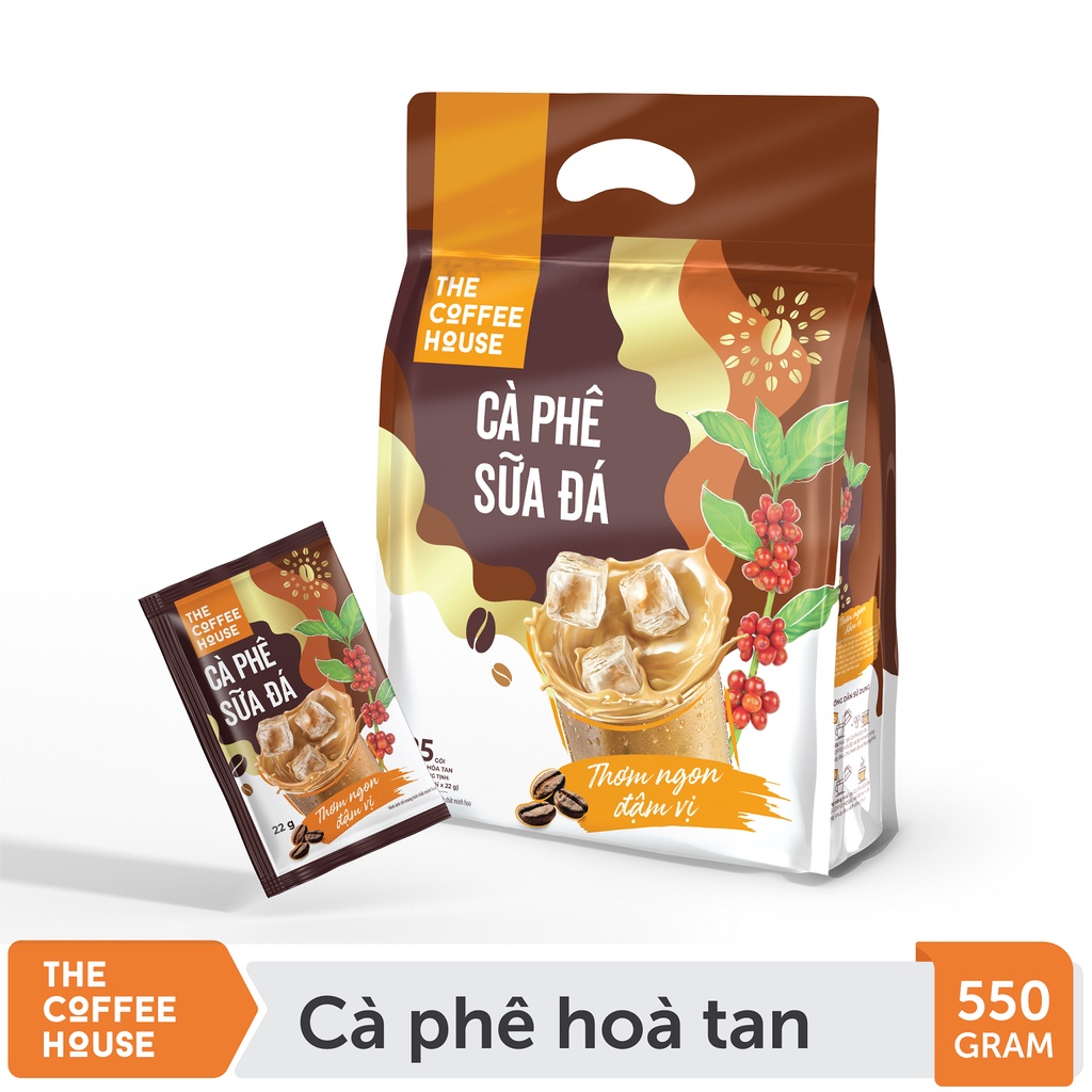 Cà phê sữa đá hòa tan The Coffee House