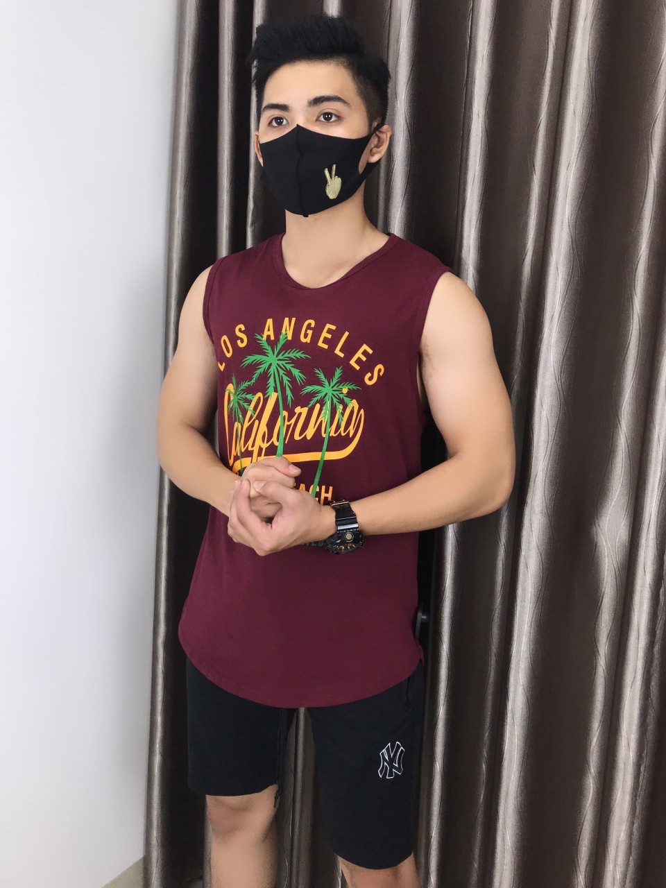 Áo thun sát nách nam sn130005