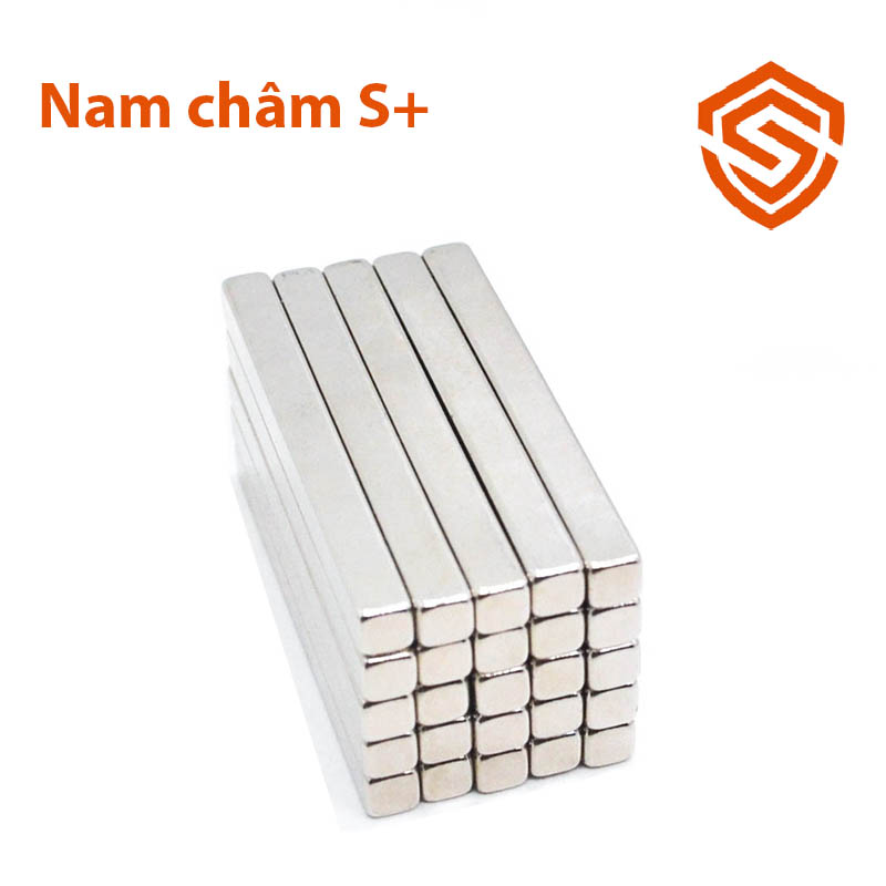 Nam châm đất hiếm 50x5x5mm hình chữ nhật