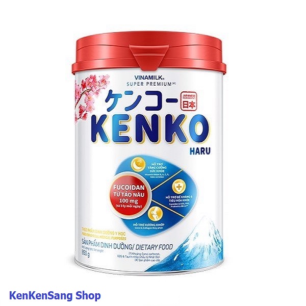 Sữa bột Vinamilk Kenko Haru Hộp 850g