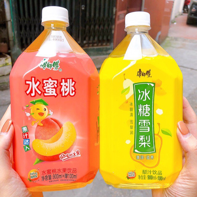 Nước lê đường phèn khang sư phụ chai 1l - lê đường phèn